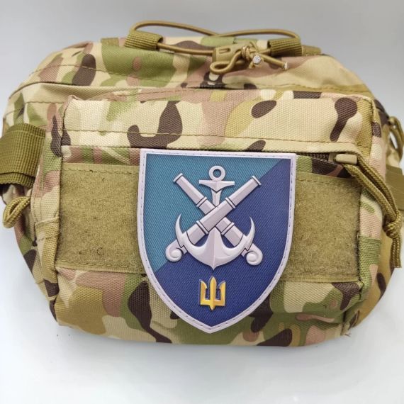 Патч / шеврон 406-та окрема артилерійська бригада морської піхоти імені генерала-хорунжого Олексія Алмазова | Зображення 2