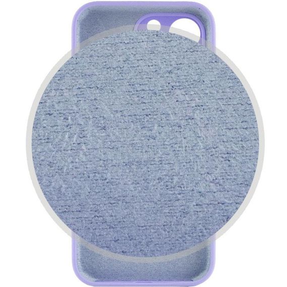 Чохол Silicone Case Full Camera Protective (AA) для Apple iPhone 13 Pro (6.1") Бузковий / Dasheen | Зображення 2