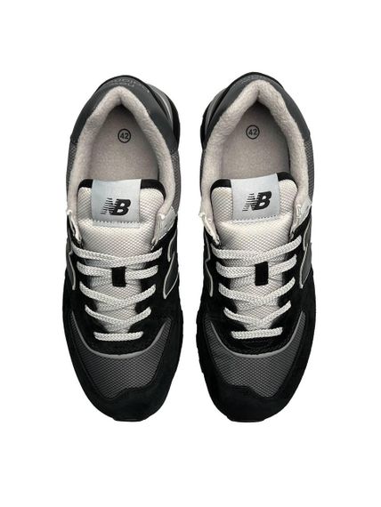 Мужские кроссовки N-e-w 574 Black Grey, Вьетнам 45 29 см | Зображення 4