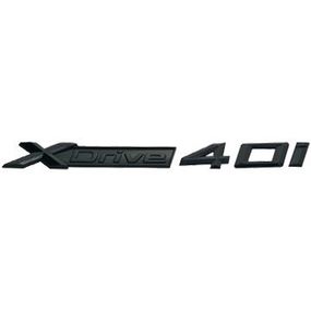 Эмблема BMW Xdrive 40i BMW X5 E70 10-13/ G05 18-23/ X7 G07 18-23 (чёрная/L=180mm/H=10mm),B 51 14 7 436 013