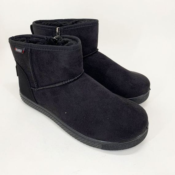 Уггі жіночі низькі утеплені 37р 24см Угі для дому, Бурки на хутрі, Хутрові бурки для дому | Зображення 2