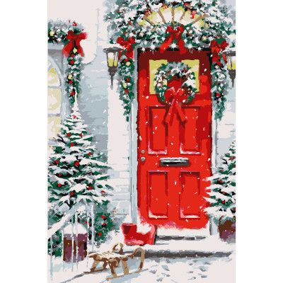 Картина по номерам Santi Праздник на пороге 40*60 см (954419)