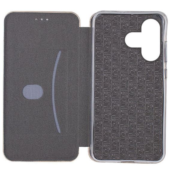 Шкіряний чохол-книжка Classy для Xiaomi Redmi 13 4G / Poco M6 4G Rose Gold | Зображення 3