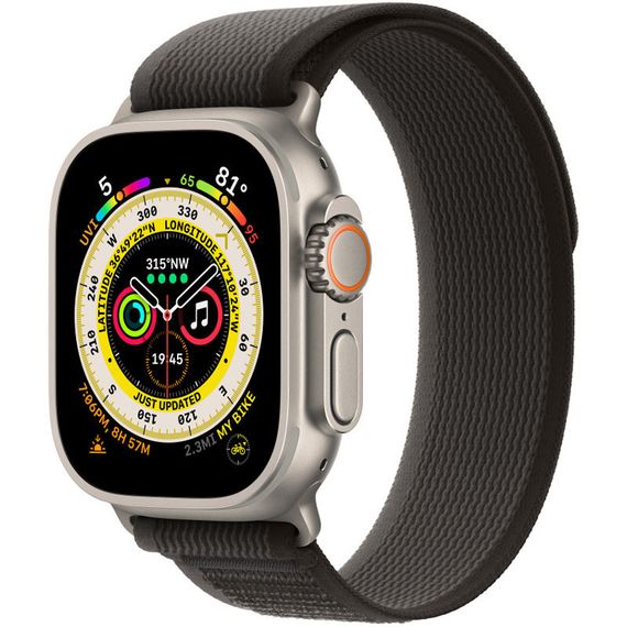 Ремешок Trail Loop для Apple Watch 42(ser.1-3)/44/45/46/49mm (m/l) Black / Grey