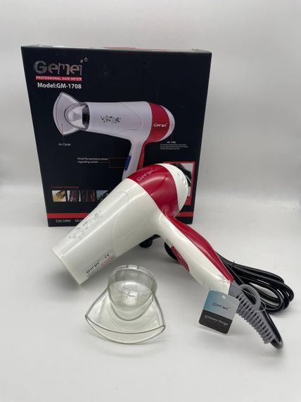 Фен для волосся Gemei GM-1708