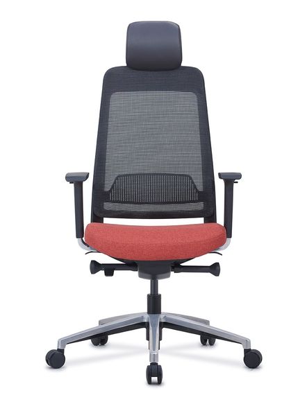 Кресло офисное KreslaLux FILO-A1 BLACKRED | Зображення 1