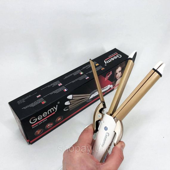Выпрямитель утюжок для волос коротких GEMEI GM-2962 30Вт, Утюжок выпрямитель для выпрямления WG-48 | Зображення 5