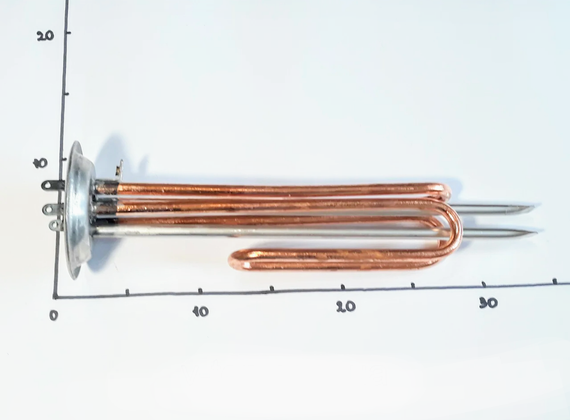 Тэн 2500W (1500+1000) для бойлера Ферроли (Ferroli) на фланце 92 мм Украина | Зображення 1