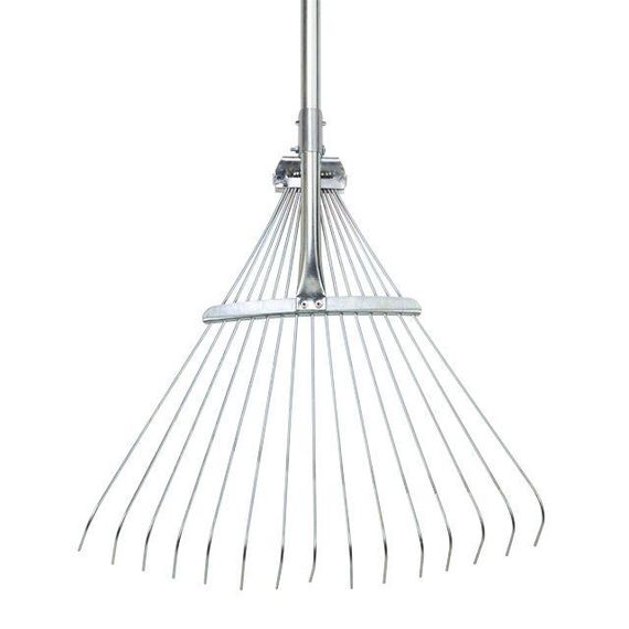 Граблі віялові 15 прутків, регулювання ширини INTERTOOL FT-3004 | Зображення 3