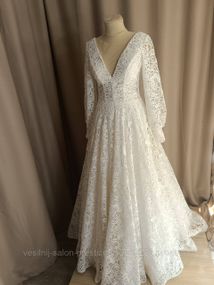 Весільна мереживна сукня. тренд 2025-2026 року