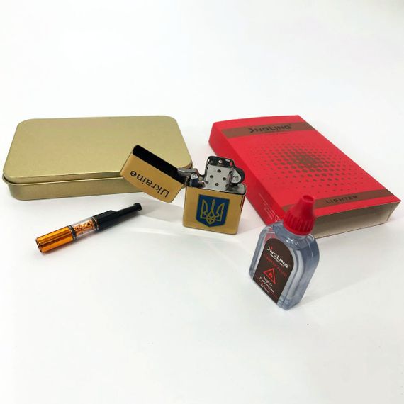 Запальничка бензин 4930, Сувенір запальничка, Запальнички бензинові, Запальничка OU-735 для куріння | Зображення 8