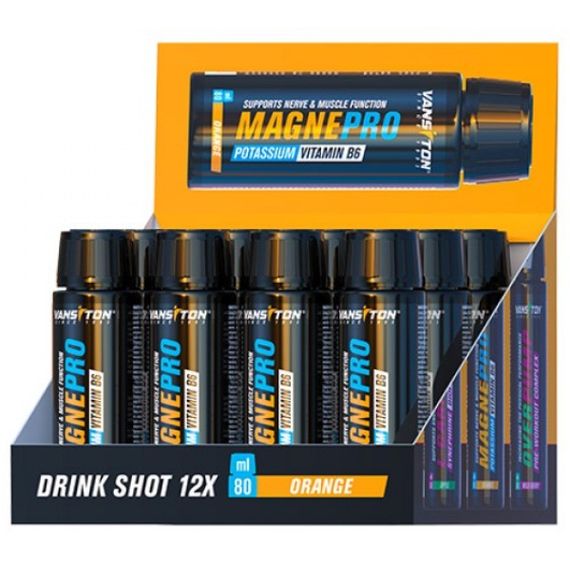 Мультимінерали для спорту Vansiton Magnepro 12 х 80 ml Orange