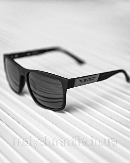 Мужские солнцезащитные очки  Porsche black 4 ДЛ7381 | Зображення 5