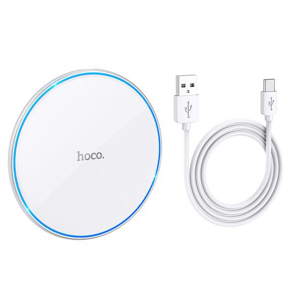 БЗП HOCO CW6 Pro Easy 15W Білий | Зображення 1