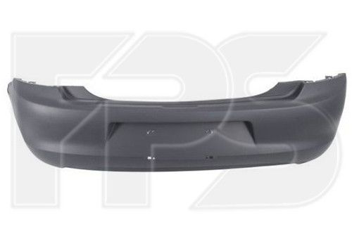 Бампер задний Citroen C-Elysee '13-17, 1608703380