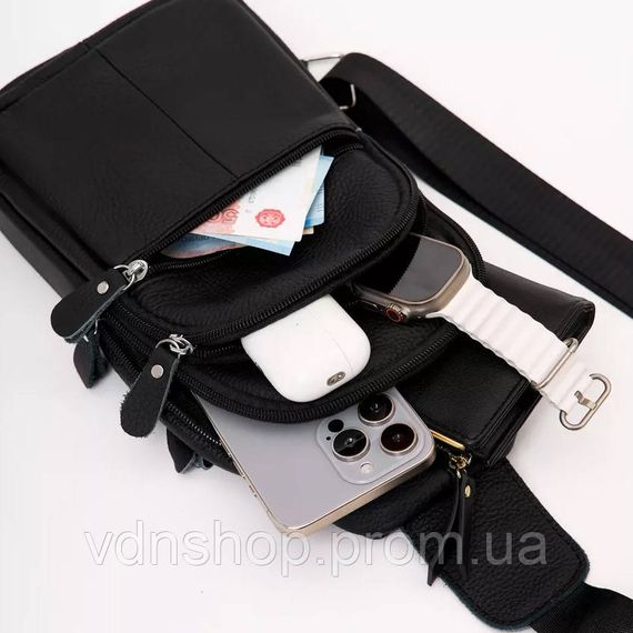 Чоловіча плечова сумка слінг, Сумки слінг чоловічі крос боді, Чоловіча сумка через плече нагрудна SJ-94 | Зображення 1