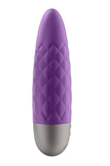 Віброкуля з глибокою вібрацією Satisfyer Ultra Power Bullet 5 фіолетовий Sex Aura | Зображення 5