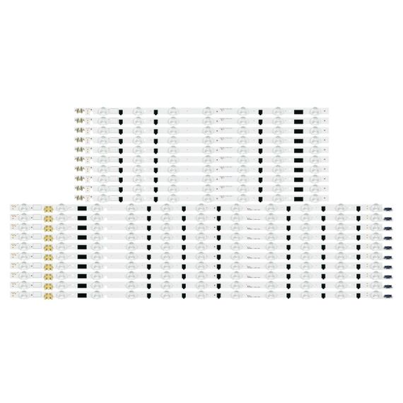 LED підсвітка Samsung TV 55" D2GE-550SCA-R3 D2GE-550SCB-R3 Samsung 2013SVS55F REV1.9 L11+R7 BN96-25312A 20шт.