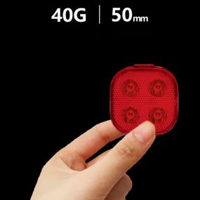 Задняя велосипедная фара мигалка FY-328, Стоп на велосипед LED USB, Велофонарь задний на багажник AX-96