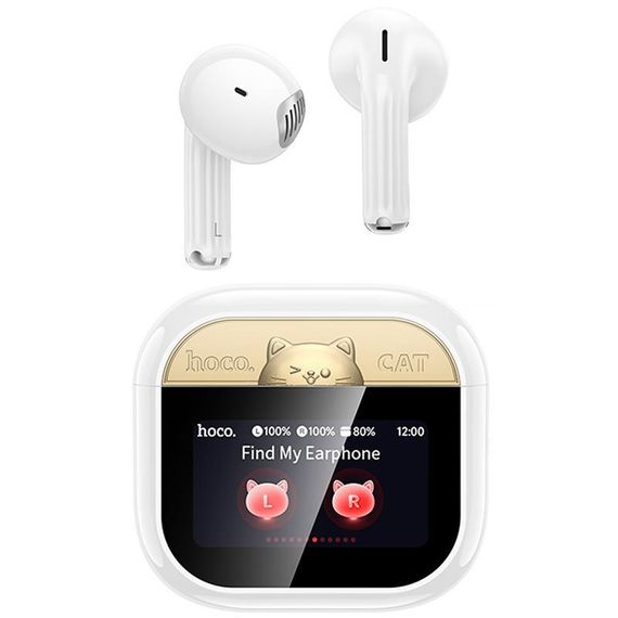 Беспроводные TWS наушники Hoco EW89 Kissa White | Зображення 4