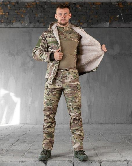 Тактичний костюм KRANG на овчині мультикам ВТ0514