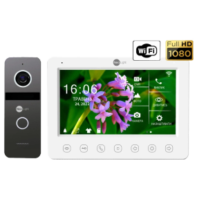 Neolight NeoKIT HD WF Graphite Комплект відеодомофону