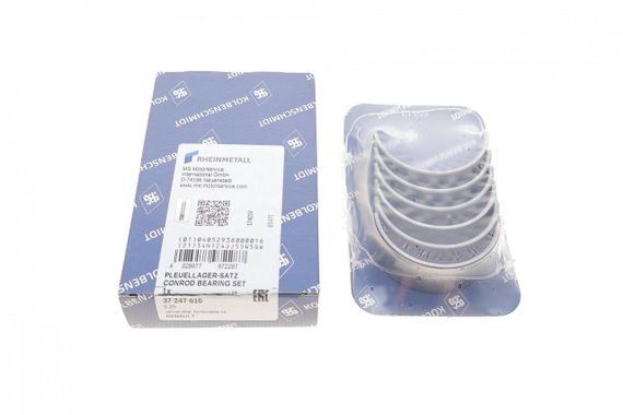 Вкладиші шатунні Renault Clio IV Logan II 0.9TCe 12- +0.25  37247610