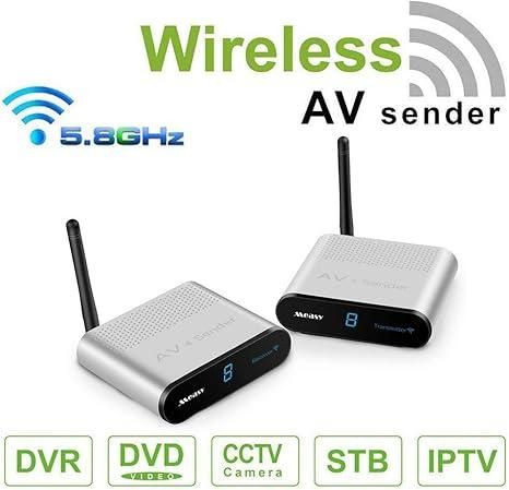 Беспроводной комплект MEASY AV530 для передачи и приёма аудио и видео сигналов между телевизорами, камерами и мониторами на расстоянии до 300 метров