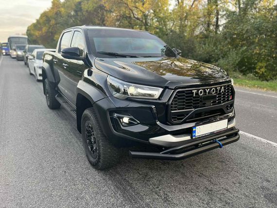 Передній вус подвійний Vegas (чорний, 76мм) для Toyota Hilux 2015-2024 рр | Зображення 3