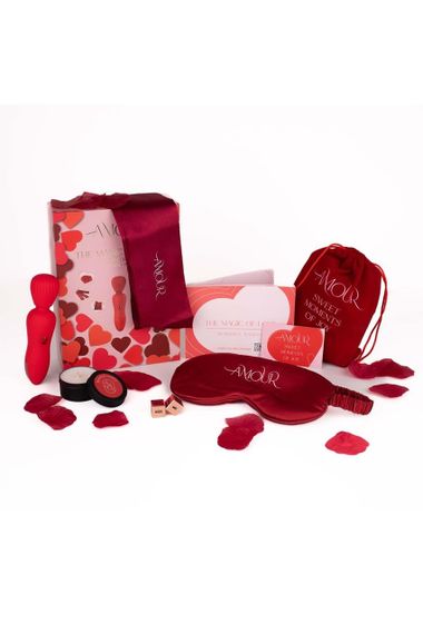 Подарунковий набір секс-девайсів ,, Магія кохання, Dream Toys AMOUR THE MAGIC OF LOVE червоний Sex Aura