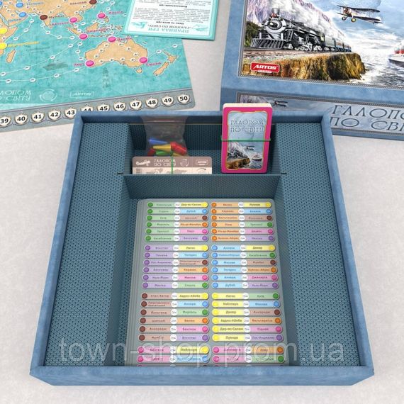 Настольная игра "Галопом по миру" 1069 на укр. языке | Зображення 3