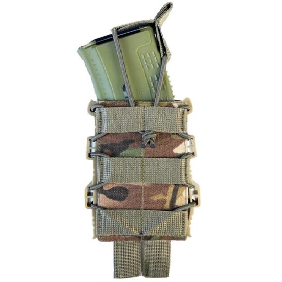 Підсумок відкритий каркасний для 1 магазину АК Cordura мультикам(LE2968) | Зображення 1