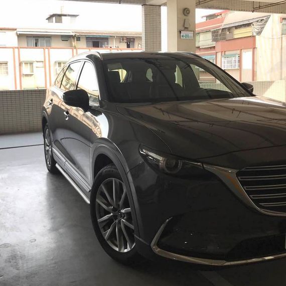 Бокові пороги оригінал (2 шт) для Mazda CX-9 2017-2024 | Зображення 4