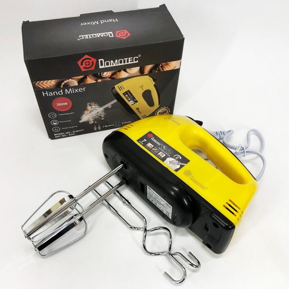 Хороший миксер для крема DOMOTEC, Удобный миксер для кухни Простой кухонный RP-55 | Зображення 3