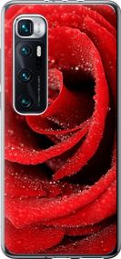 Чехол на Xiaomi Mi 10 Ultra Красная роза "529u-2064-17620"