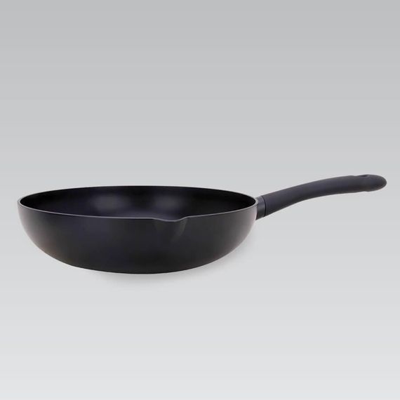 Сковорода Wok антипригарна Maestro 28 см MR-1217-28 глибока для всіх плит