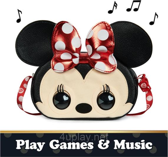 Интерактивная сумочка Дисней Минни Маус Оригинал Purse Pets Disney Minnie Mouse Kids Purse | Зображення 2