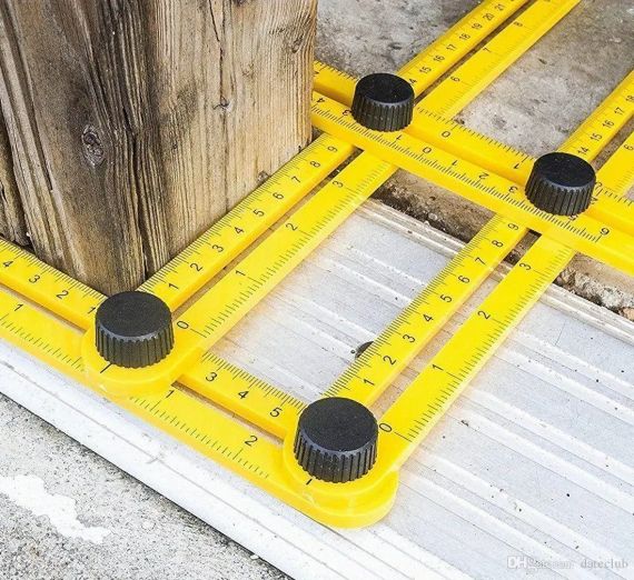 Мультифункциональная линейка Multifunctional folding ruler | Зображення 3