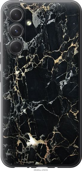 Чехол на Samsung Galaxy A54 A546E Черный мрамор "3846u-2935-17620"