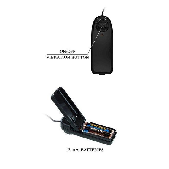Вібратор на присосці Penis Vibration, BW-008039Z Sex Aura | Зображення 7