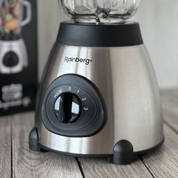 Блендер Rainberg RB-2223 2000 Вт кофемолка, измельчитель для коктейлей и смузи | Зображення 2