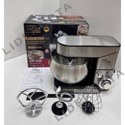 Кухонний комбайн Zepline 3в1 ZP-105 3500W 6 л (43550-ZP-105_2856) | Зображення 3