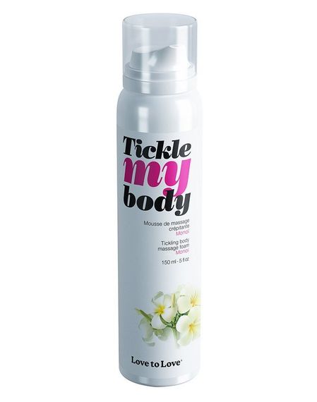 Массажная пена Love To Love TICKLE MY BODY (150 мл) увлажняющая, Моной | Зображення 2