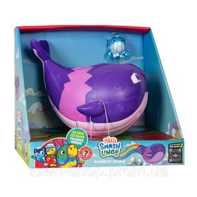 Игровой набор с фигурками "Радужный кит" Pinata Smashlings SL9003 кит, 4 фигурки, аксессуары