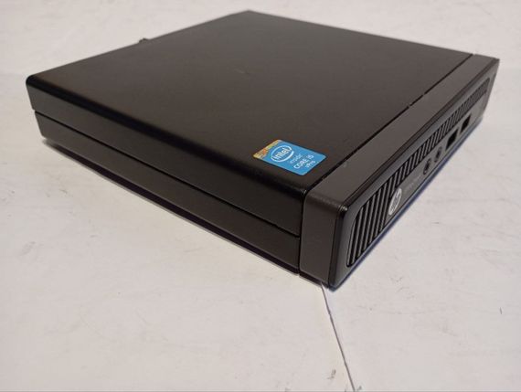 Неттоп Б-клас HP EliteDesk 800 G1 Mini USFF / Intel Core i5-4570S (4 ядра по 2.9 - 3.6 GHz) / 4 GB DDR3 / 120 GB SSD / Intel HD Graphics 4600 б/в | Зображення 2