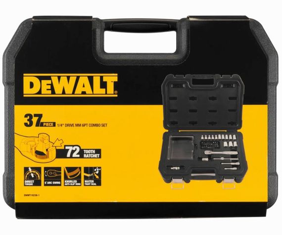 Набір головок та біт DeWalt 1/4 37 предметів (DWMT19238-1) | Зображення 3