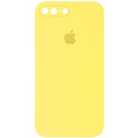 Чехол Silicone Case Square Full Camera Protective (AA) для Apple iPhone 7 plus / 8 plus (5.5")