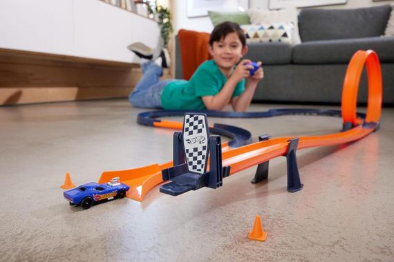 Трек Хот Вілс Гоночна траса з петлею на пульті керування Оригінал Hot Wheels RC Speed ​​Challenge | Зображення 4