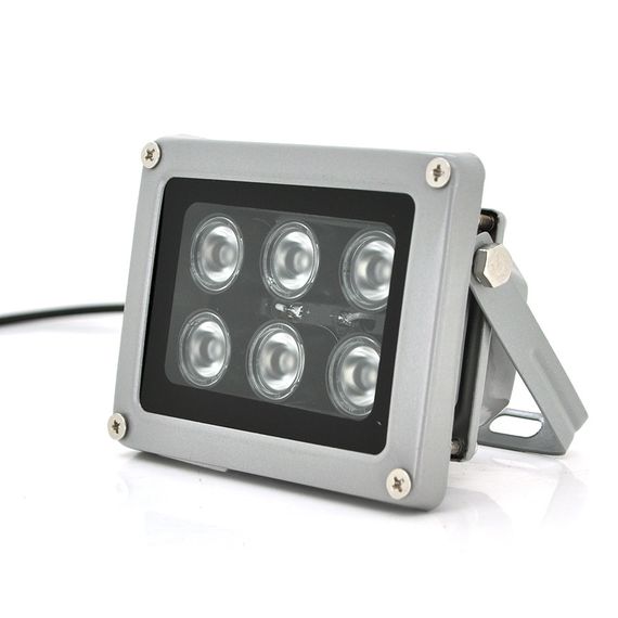 Прожектор спрямований з сутінковим датчиком YOSO 12V 12W, 6LED, IP66