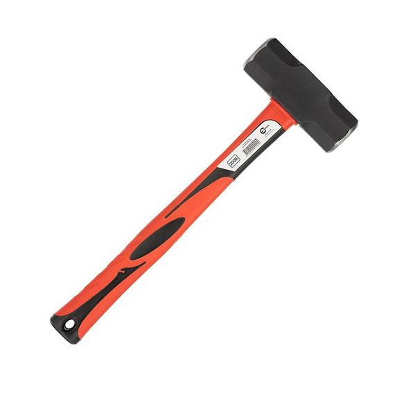Молот 1500 г, ручка з фібергласу INTERTOOL HT-0241 | Зображення 1